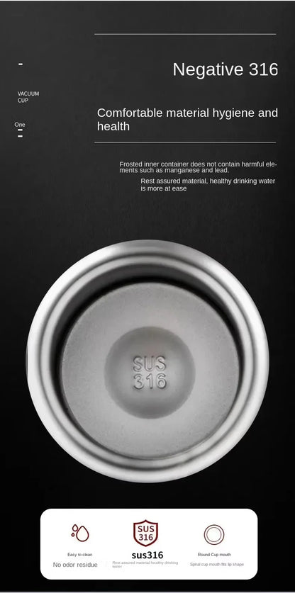 1L Thermal Water Bottle Vacuum Flasks Stainless Steel Thermos Bottle Keep Cold and Hot Water Bottle Thermos for Water Tea Coffee