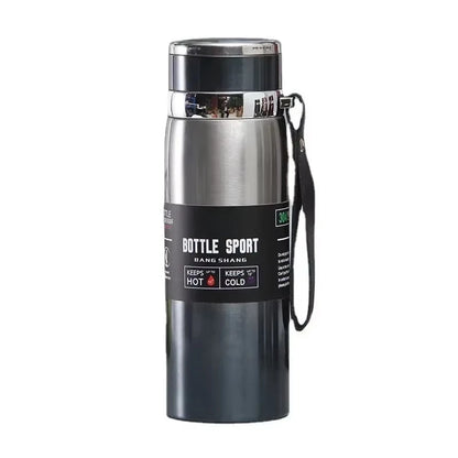 1L Thermal Water Bottle Vacuum Flasks Stainless Steel Thermos Bottle Keep Cold and Hot Water Bottle Thermos for Water Tea Coffee